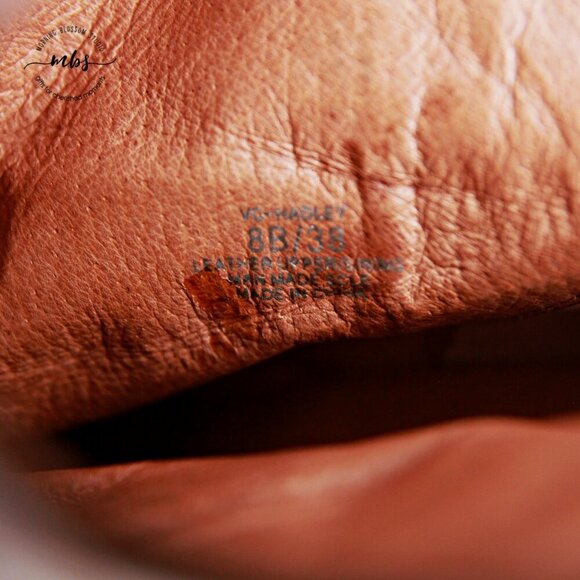 Vince Camuto Hadley Leather Heel Ankle Boots Brown Women 8 - Picture 13 of 13